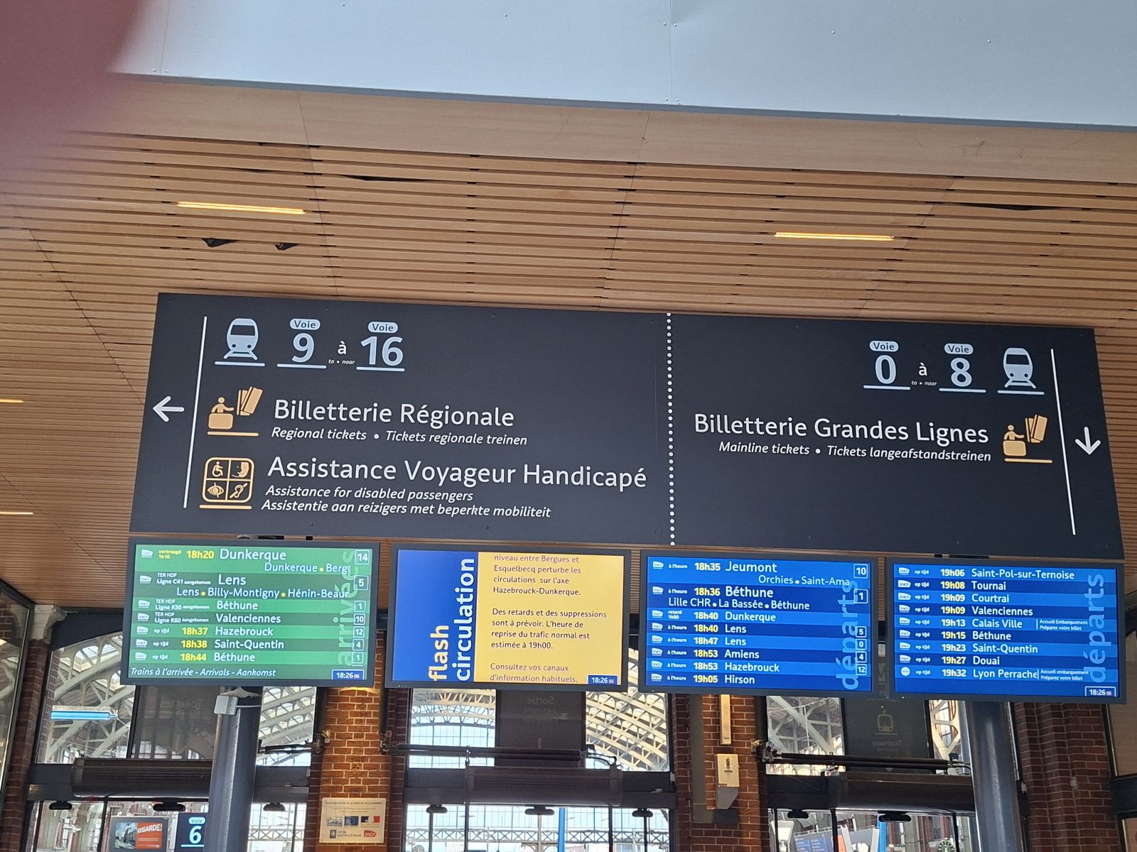 which platform to catch a TGV