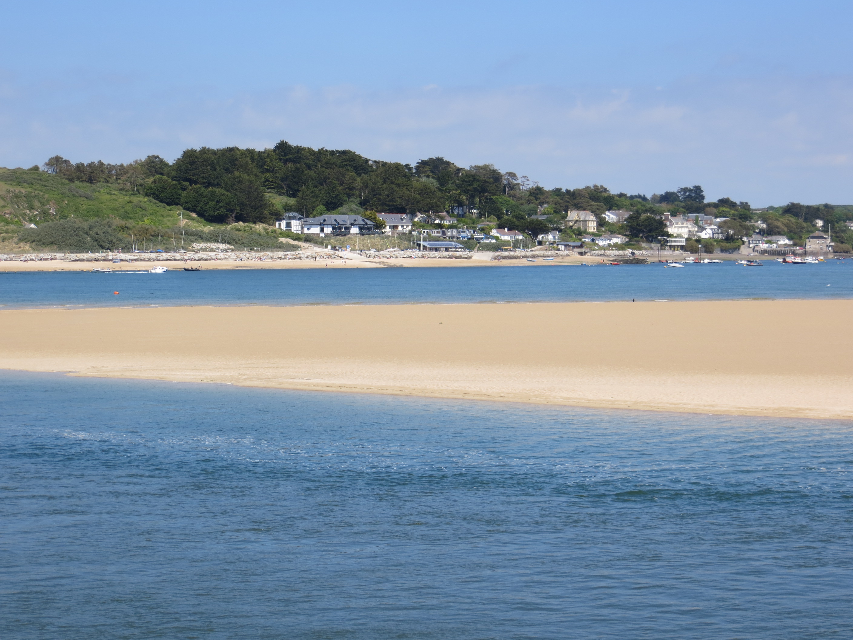 looking across to Rock