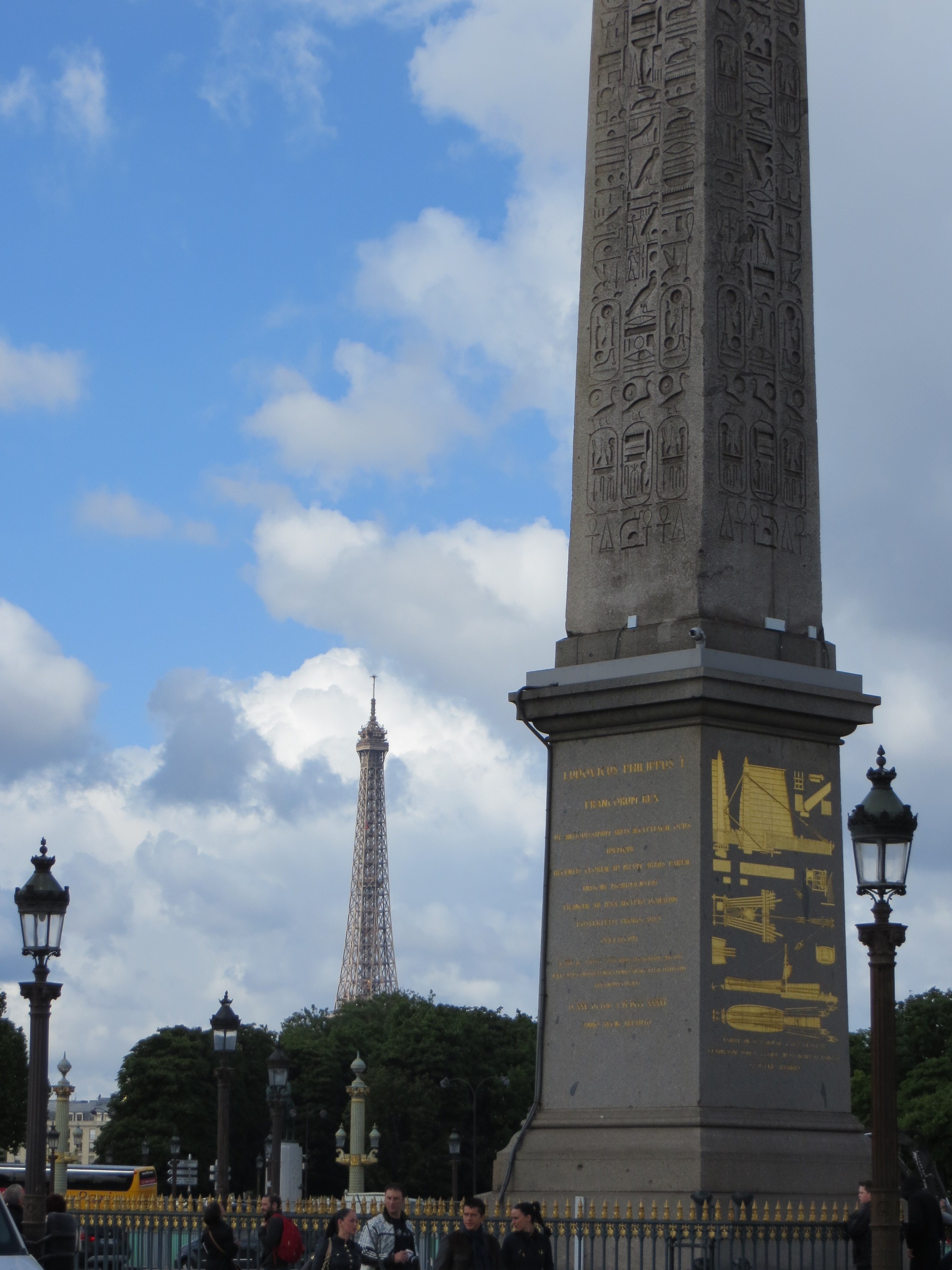 Concorde and Eiffel Tower