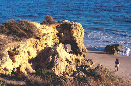 the beach, Algarve